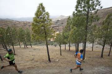 La Artenara Trail se disputó este sábado/Carlos Díaz Recio.